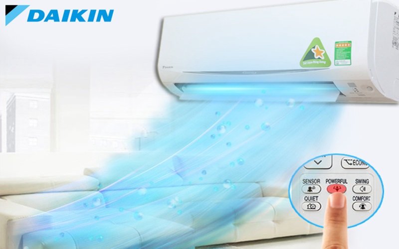 Máy Lạnh DAIKIN Inverter 1.0 HP FTKC25QVMV