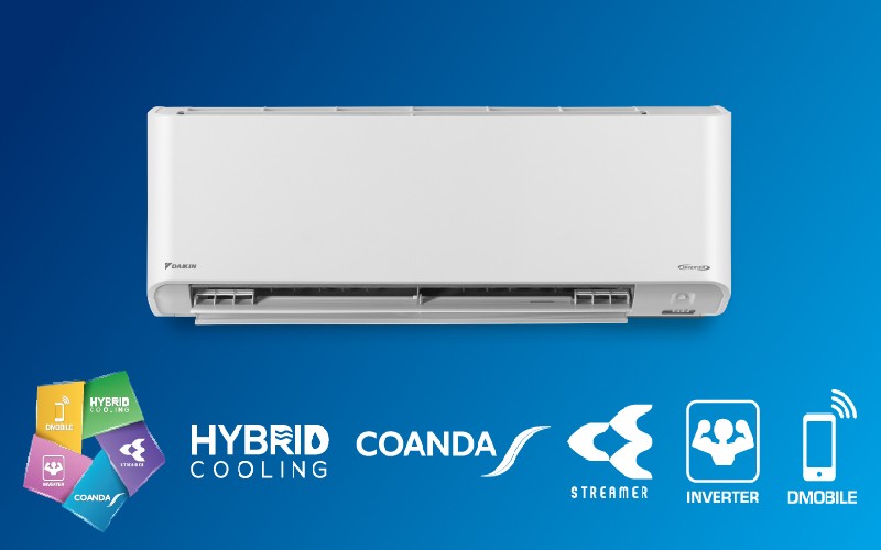 Dòng điều hòa Daikin 9000 BTU FTKZ25VVMV.