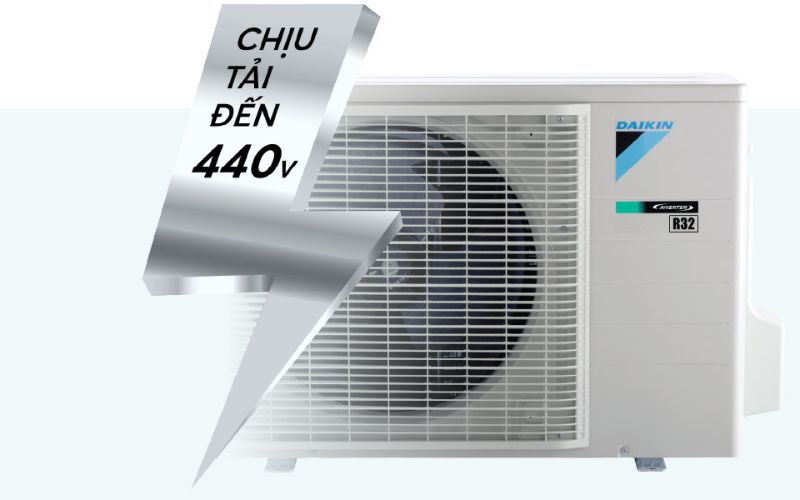 Điều hòa Daikin Inverter được cấu tạo từ các linh kiện cao cấp nên sở hữu độ bền cao.