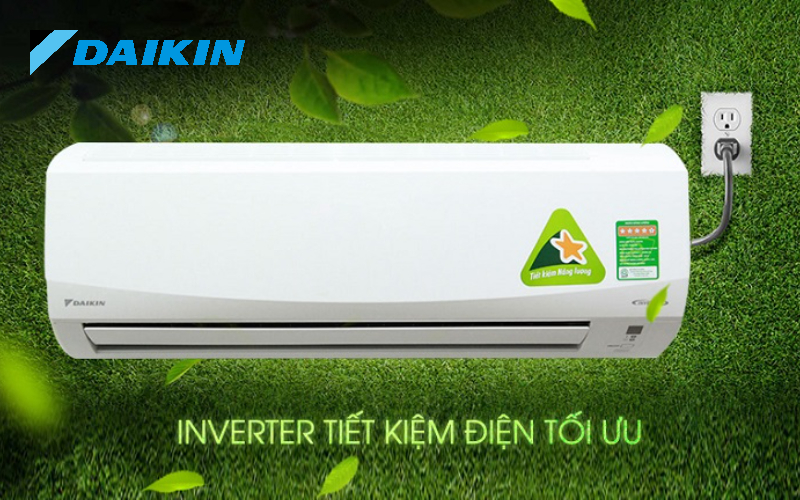 Bạn có thể tham khảo máy lạnh công nghệ Inverter của Daikin giúp tiết kiệm điện tối ưu.